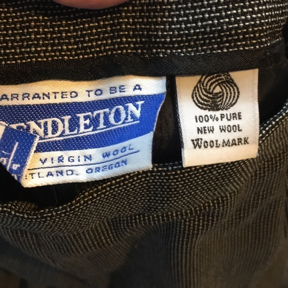 VINTAGE PENDLETON WOOL PANTSUIT #pantsuitnation - Picture 7 of 7